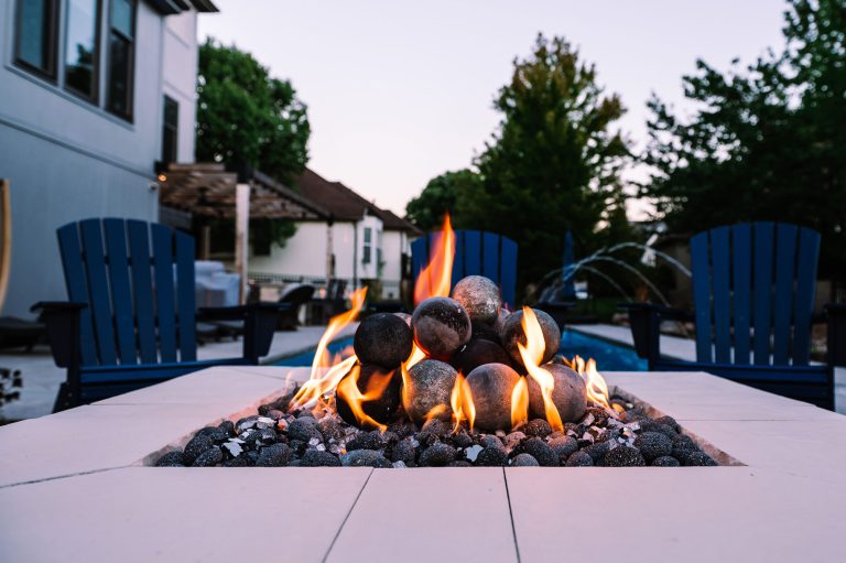 Broad finished patio and landscape project from the Atlas portfolio
