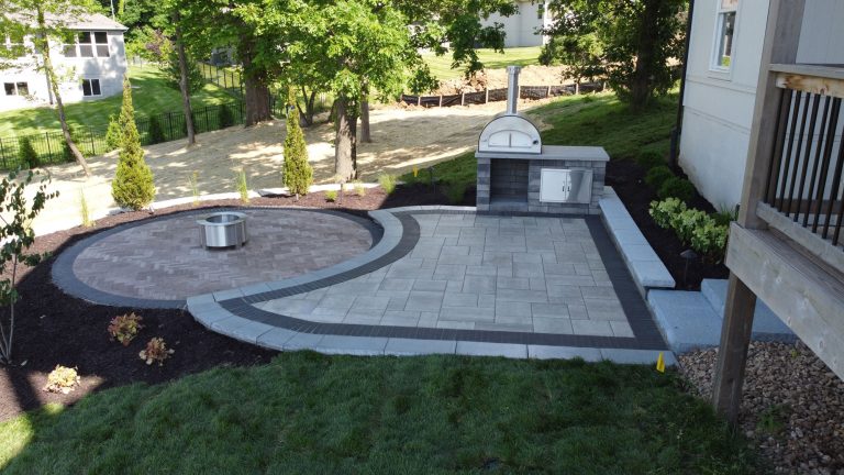 Finished residential landscape planting from the Atlas portfolio
